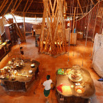 世界一周で訪れたインドネシア・バリ・エコリゾート Bambu Indah(バンブーインダー)　キッチン