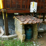 世界一周で訪れたインドネシア・バリ・エコリゾート Bambu Indah(バンブーインダー)　湯沸かし器
