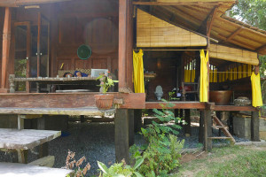 世界一周で訪れたインドネシア・バリ・エコリゾート Bambu Indah(バンブーインダー)　宿泊施設