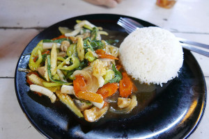 タイ・バンコク・バンカピのローカルフード　食べ物