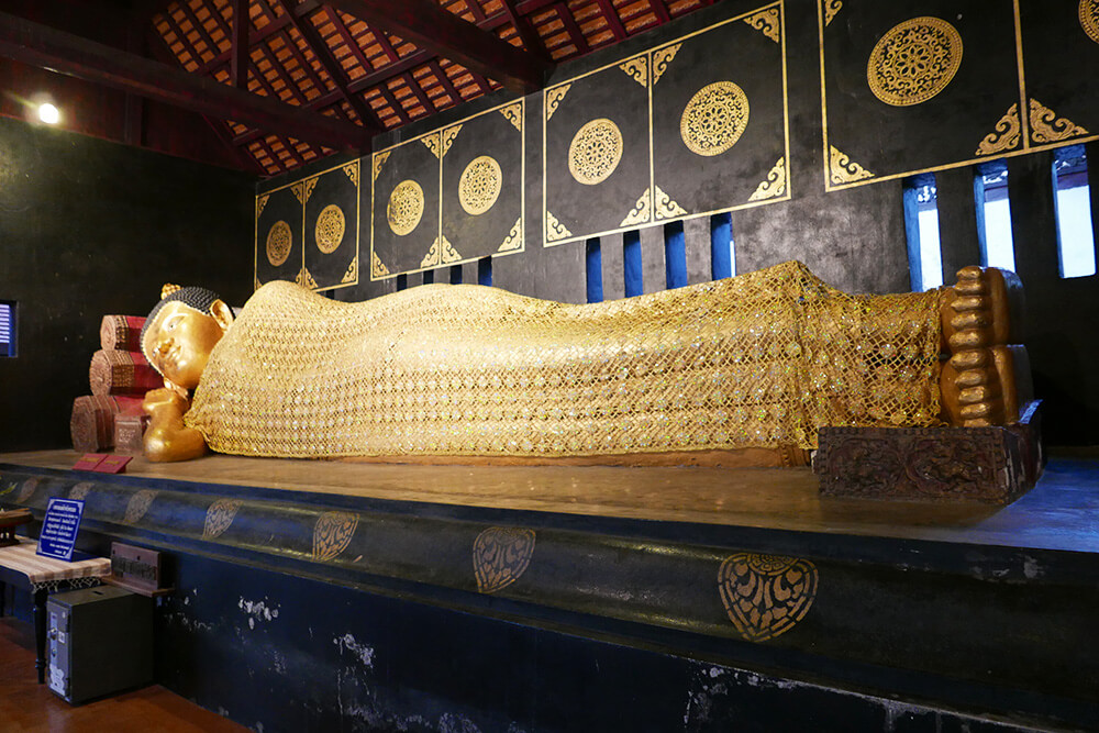 タイ・チェンマイの寺院　ワット・チェディルアン Wat Chedi Luang