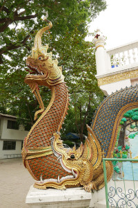 タイ・チェンマイの寺院　ワットクータオ Wat Ku Tao 建物