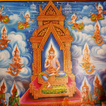 タイ・チェンマイの寺院　ワット・チェン・マン Wat Chiang Man　壁画