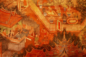 タイ・チェンマイの寺院　ワット・プラシン Wat Phra Singh